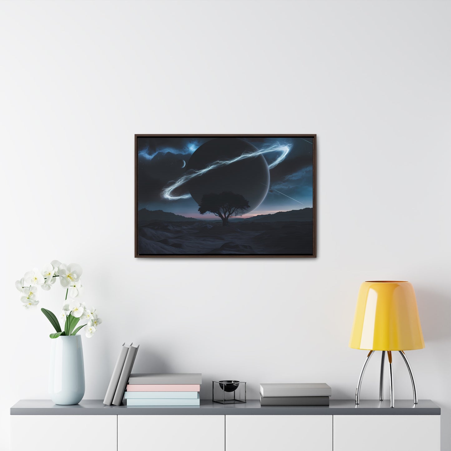 Eclipse of Eternity - Gallery Canvas Wraps, Horizontal Frame