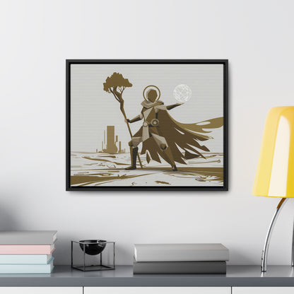 Guardian of the Wasteland - Gallery Canvas Wraps, Horizontal Frame