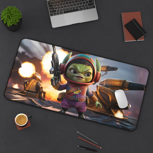 Galactic Rebel on the Battlefield - Desk Mat