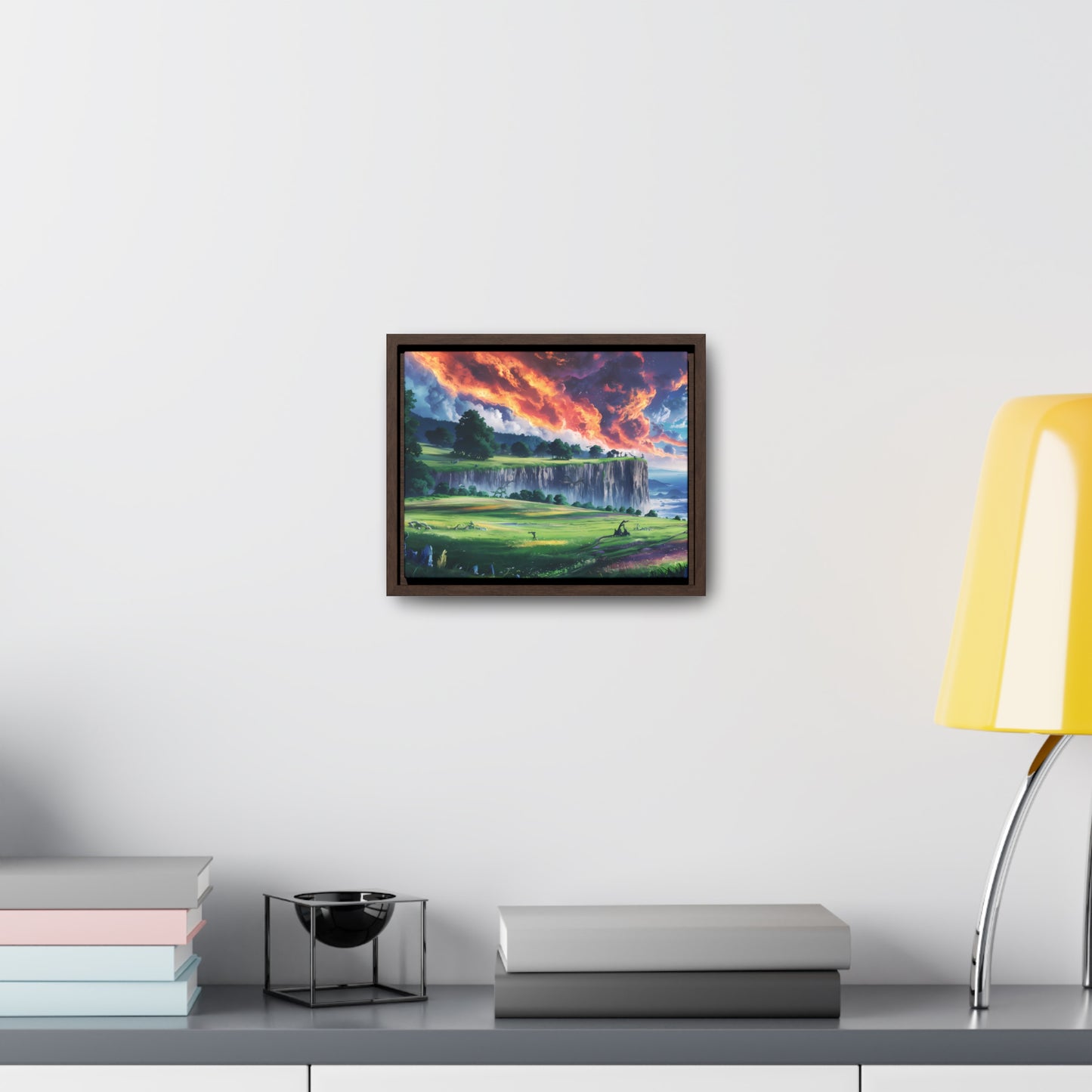 Edge of the Burning Sky - Gallery Canvas Wraps, Horizontal Frame