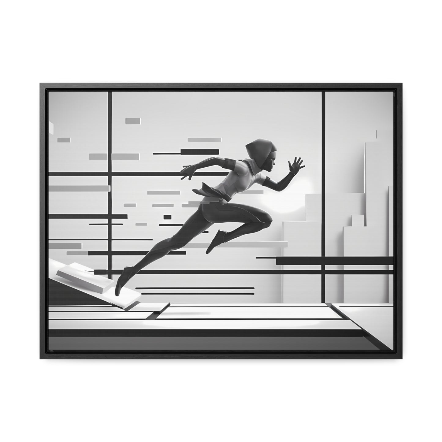 Velocity Shift - Gallery Canvas Wraps, Horizontal Frame