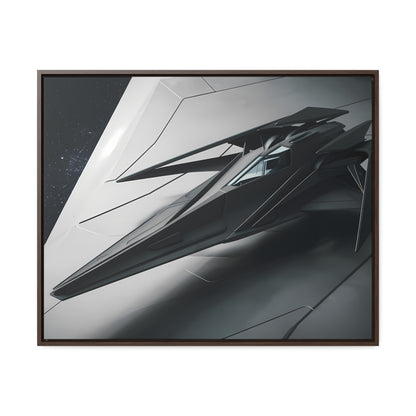 Starlance Stealth Interceptor - Gallery Canvas Wraps, Horizontal Frame