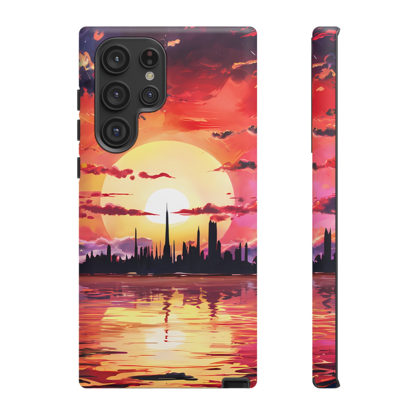 Anime Island City - Smartphone Tough Cases