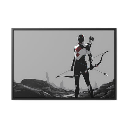 Silent Marksman - Gallery Canvas Wraps, Horizontal Frame