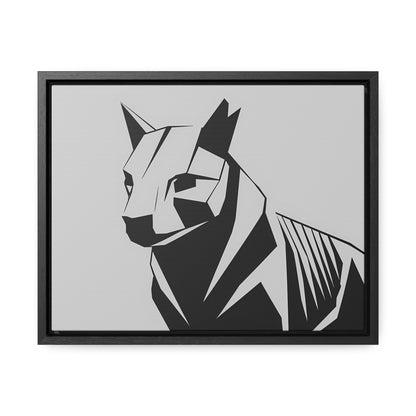 Geometric Guardian - Gallery Canvas Wraps, Horizontal Frame