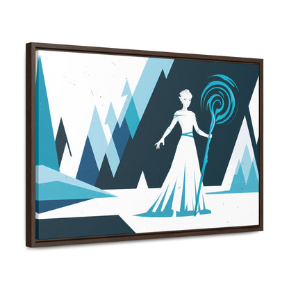 Winter's Embrace - Gallery Canvas Wraps, Horizontal Frame