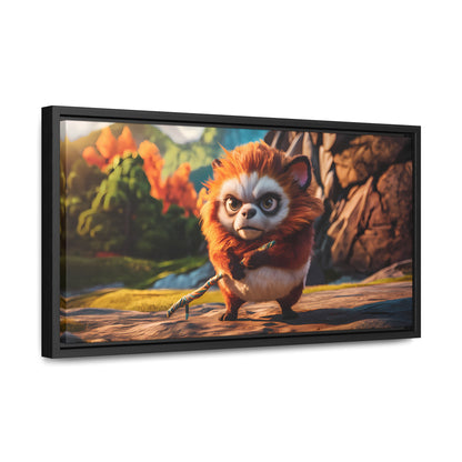 Guardian of the Enchanted Forest - Gallery Canvas Wraps, Horizontal Frame