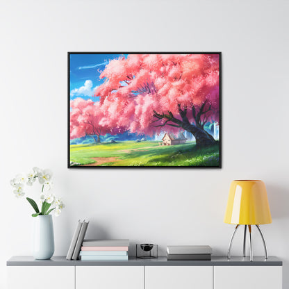 Whispers of Spring - Gallery Canvas Wraps, Horizontal Frame