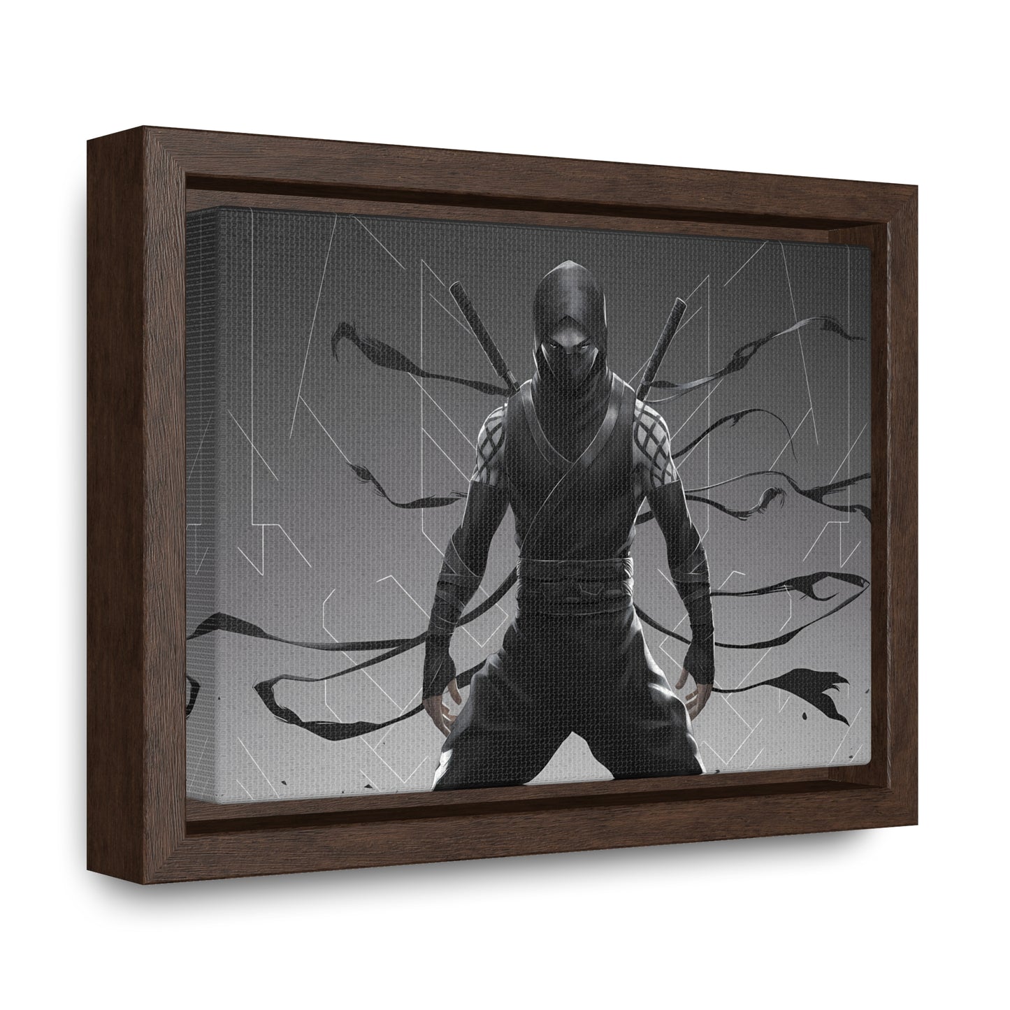 Shadowblade Sentinel - Gallery Canvas Wraps, Horizontal Frame