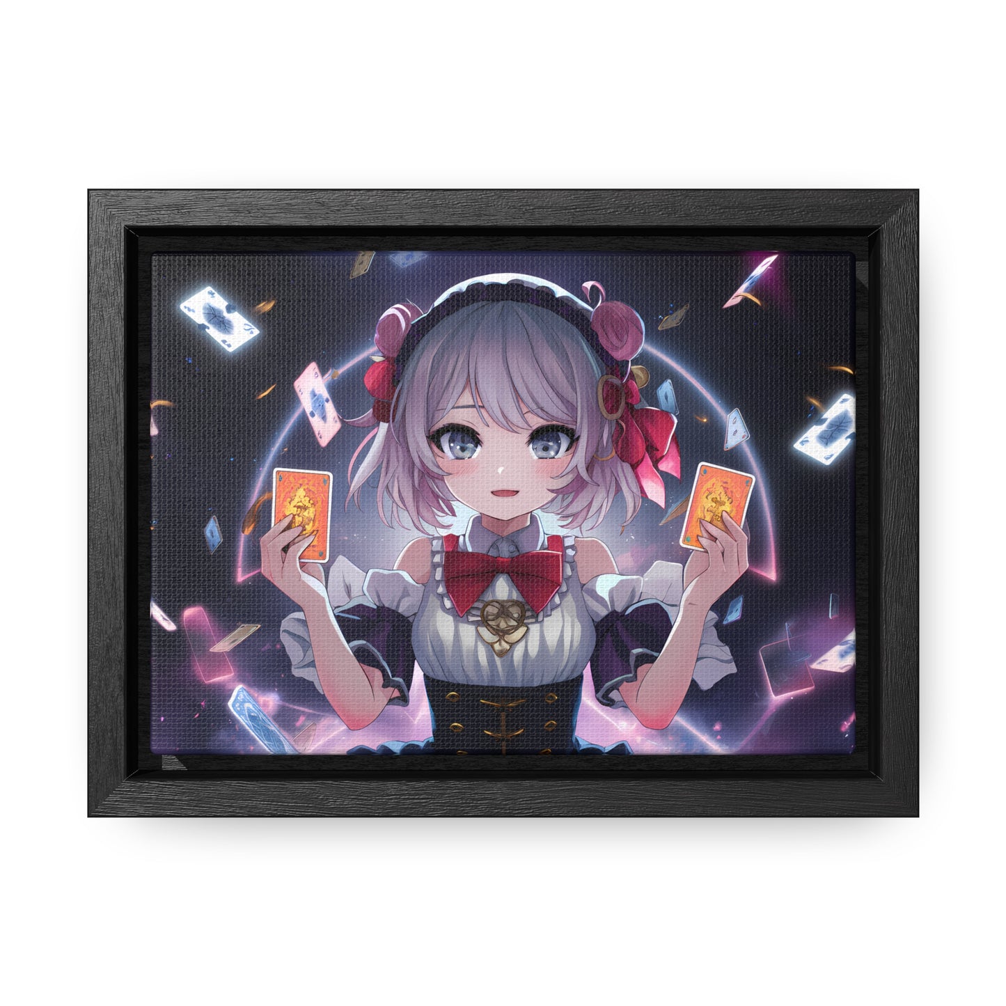 "Arcane Card Mastery" - Gallery Canvas Wraps, Horizontal Frame