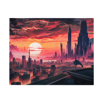 "City of the Eternal Dusk" - Jigsaw Puzzle (30, 110, 252, 500,1000-Piece)