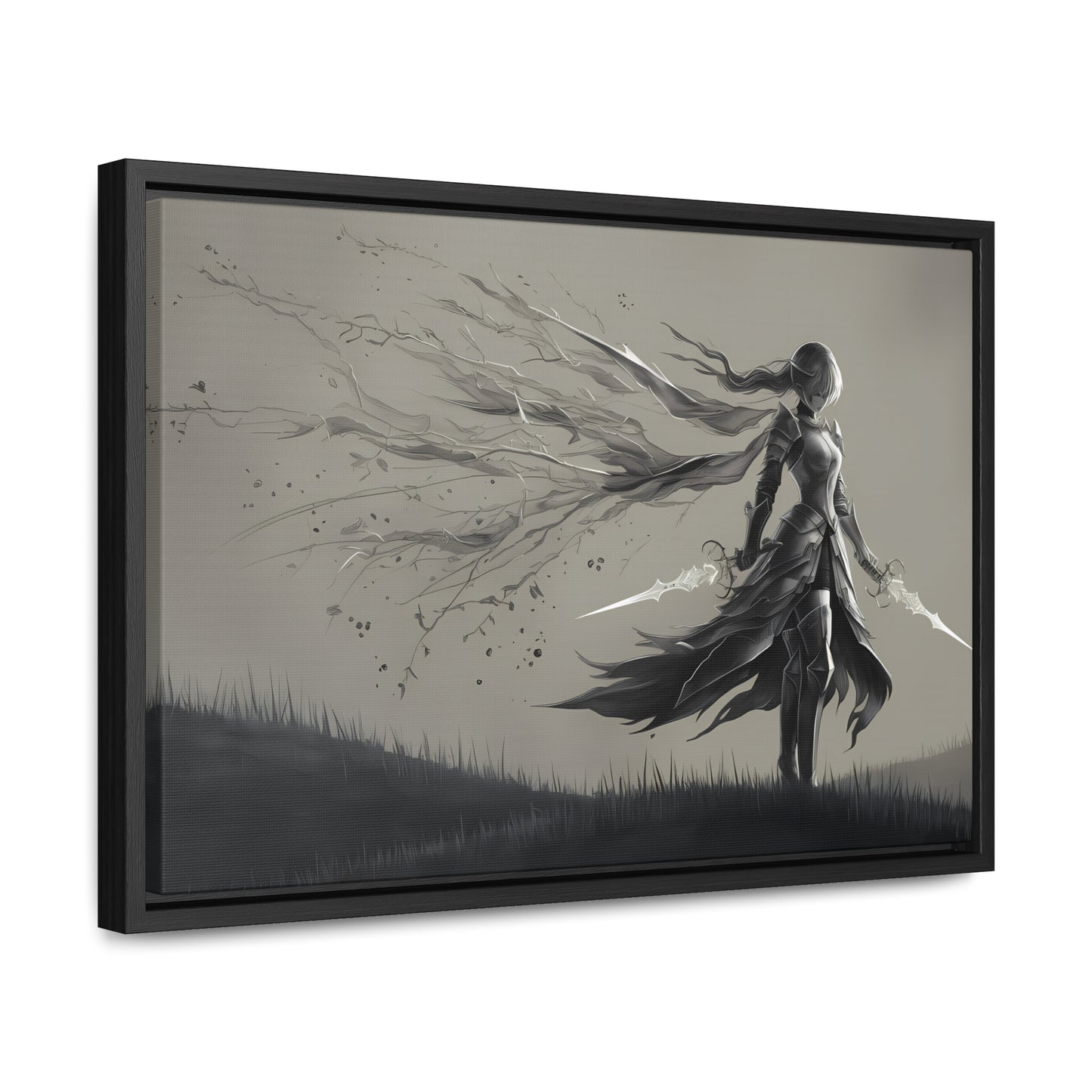 Blade of the Abyss - Gallery Canvas Wraps, Horizontal Frame