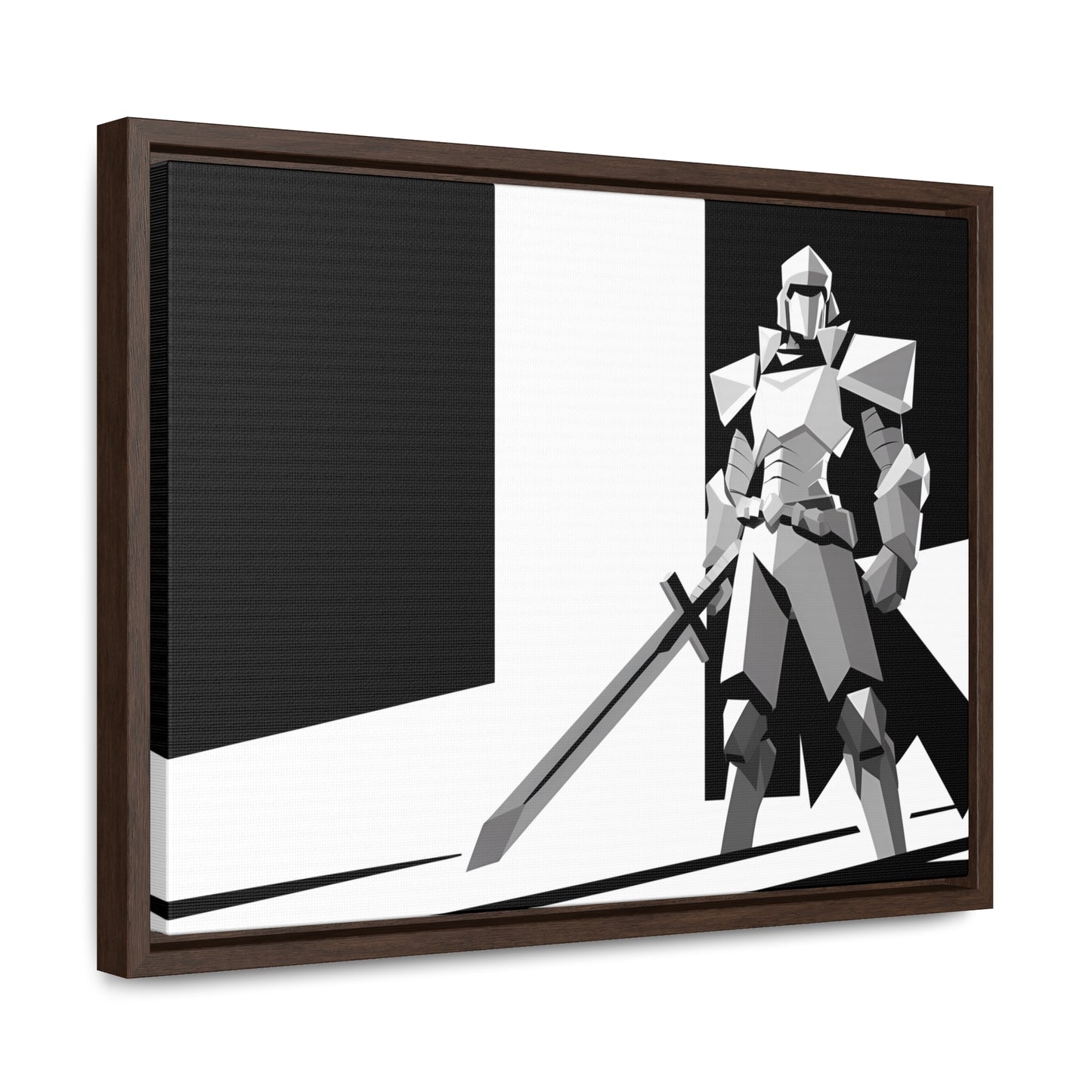 The Sentinel's Stand - Gallery Canvas Wraps, Horizontal Frame