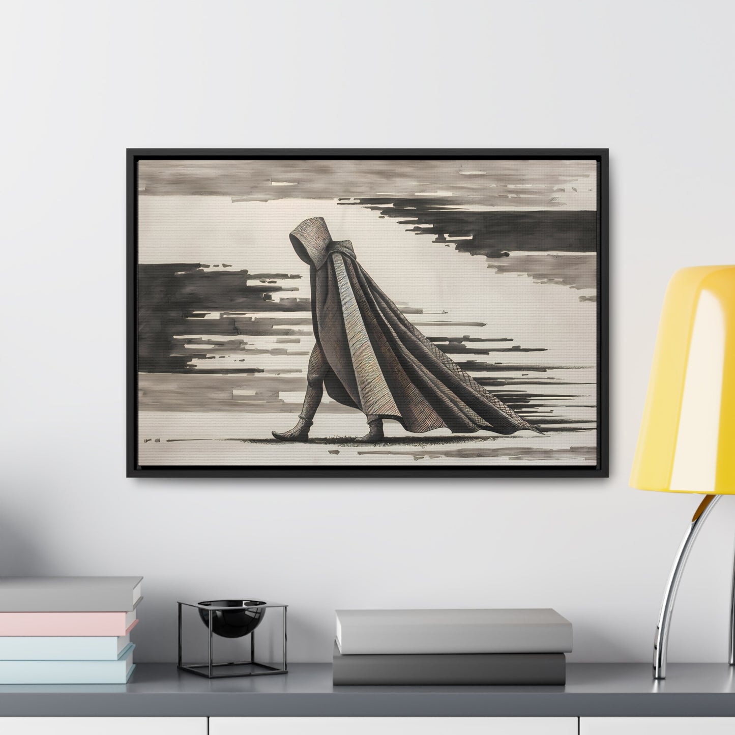 Wanderer of Shadows - Gallery Canvas Wraps, Horizontal Frame