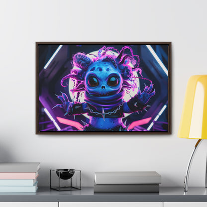 Alien Punk Starlet - Gallery Canvas Wraps, Horizontal Frame