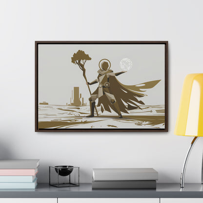 Guardian of the Wasteland - Gallery Canvas Wraps, Horizontal Frame