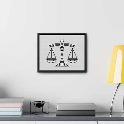 Balance of Justice - Gallery Canvas Wraps, Horizontal Frame