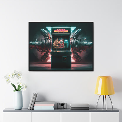 Quantum Arcade Revolution - Gallery Canvas Wraps, Horizontal Frame