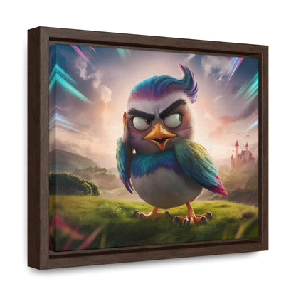 Feathered Fury: The Guardian of the Sky - Gallery Canvas Wraps, Horizontal Frame