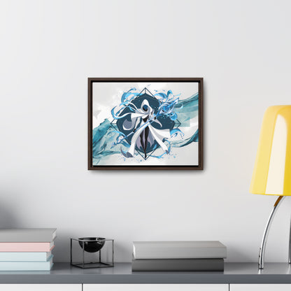 Ethereal Sentinel of the Tides - Gallery Canvas Wraps, Horizontal Frame