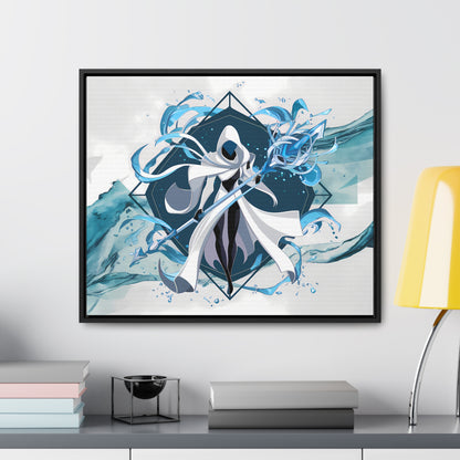 Ethereal Sentinel of the Tides - Gallery Canvas Wraps, Horizontal Frame