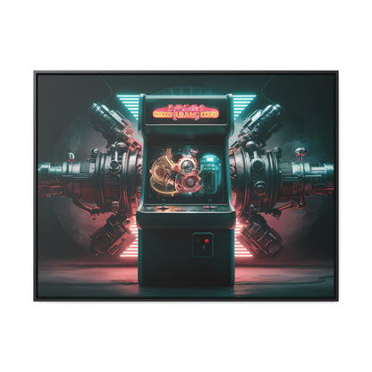 Quantum Arcade Revolution - Gallery Canvas Wraps, Horizontal Frame