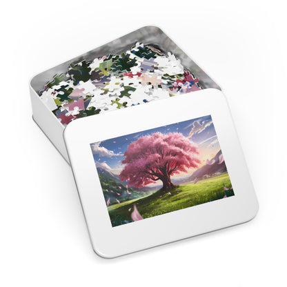 Whispers of the Blossom Tree - Jigsaw Puzzle (30, 110, 252, 500,1000-Piece)