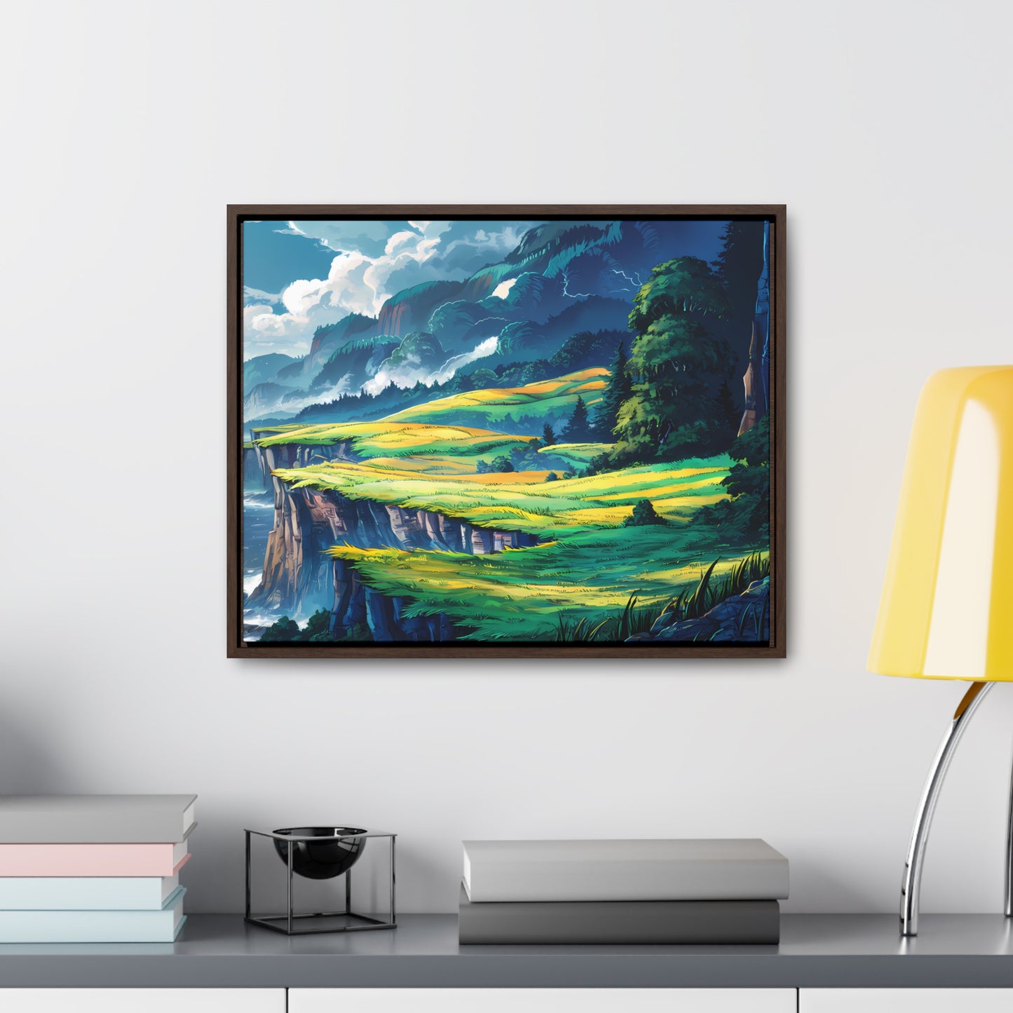 Edge of the Wild Coast - Gallery Canvas Wraps, Horizontal Frame