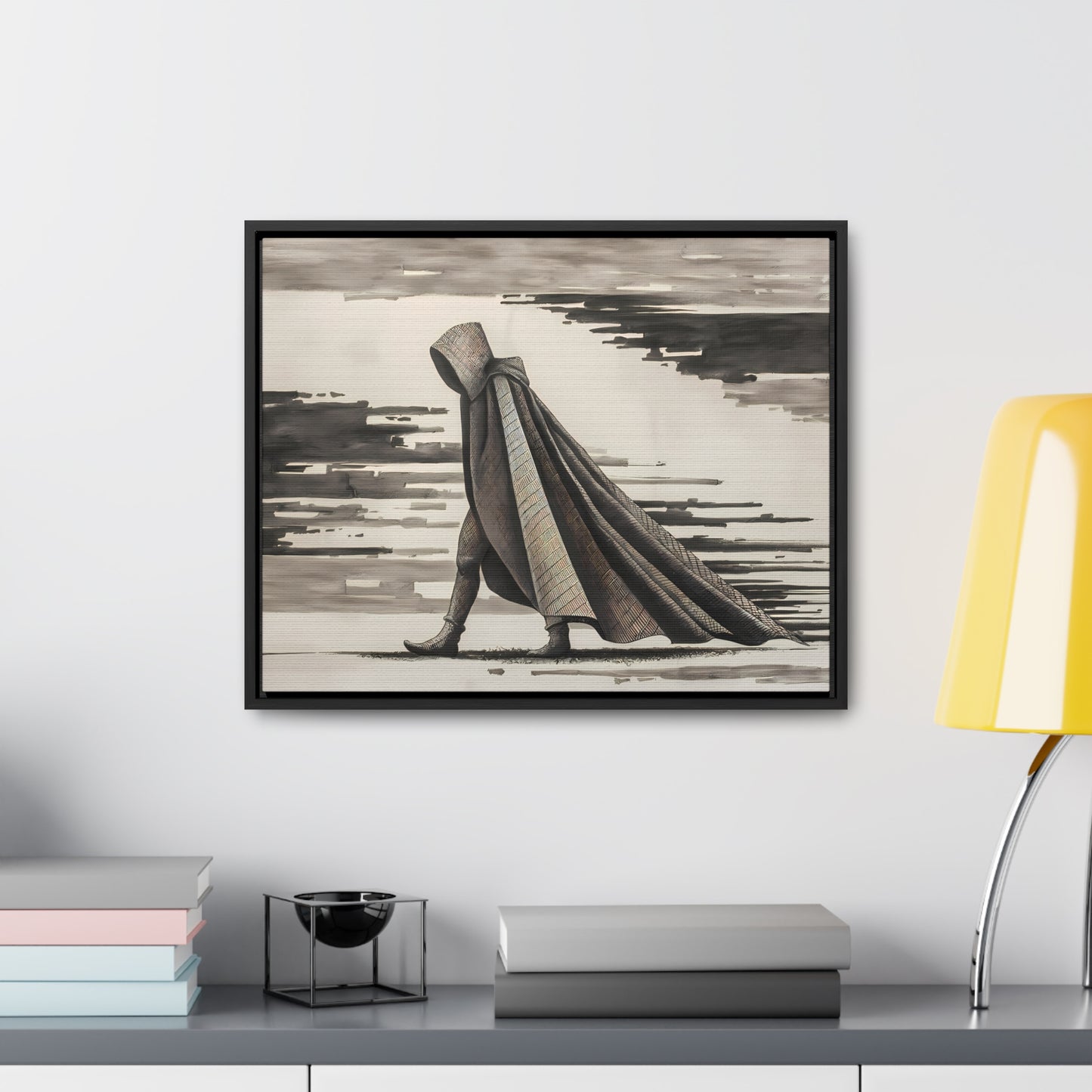 Wanderer of Shadows - Gallery Canvas Wraps, Horizontal Frame