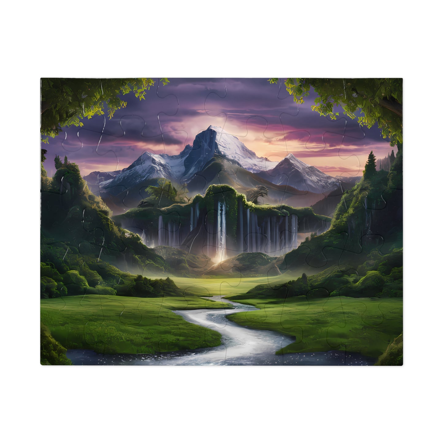 Elysian Falls - Jigsaw Puzzle (30, 110, 252, 500,1000-Piece)