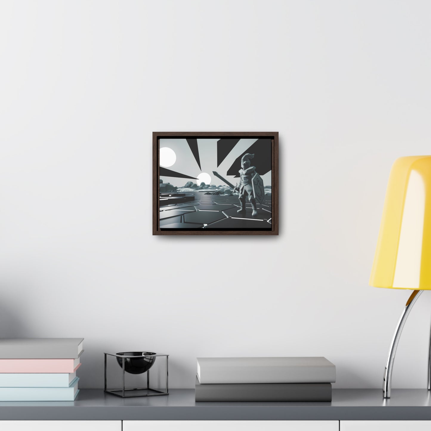 Guardian of the Twin Suns - Gallery Canvas Wraps, Horizontal Frame