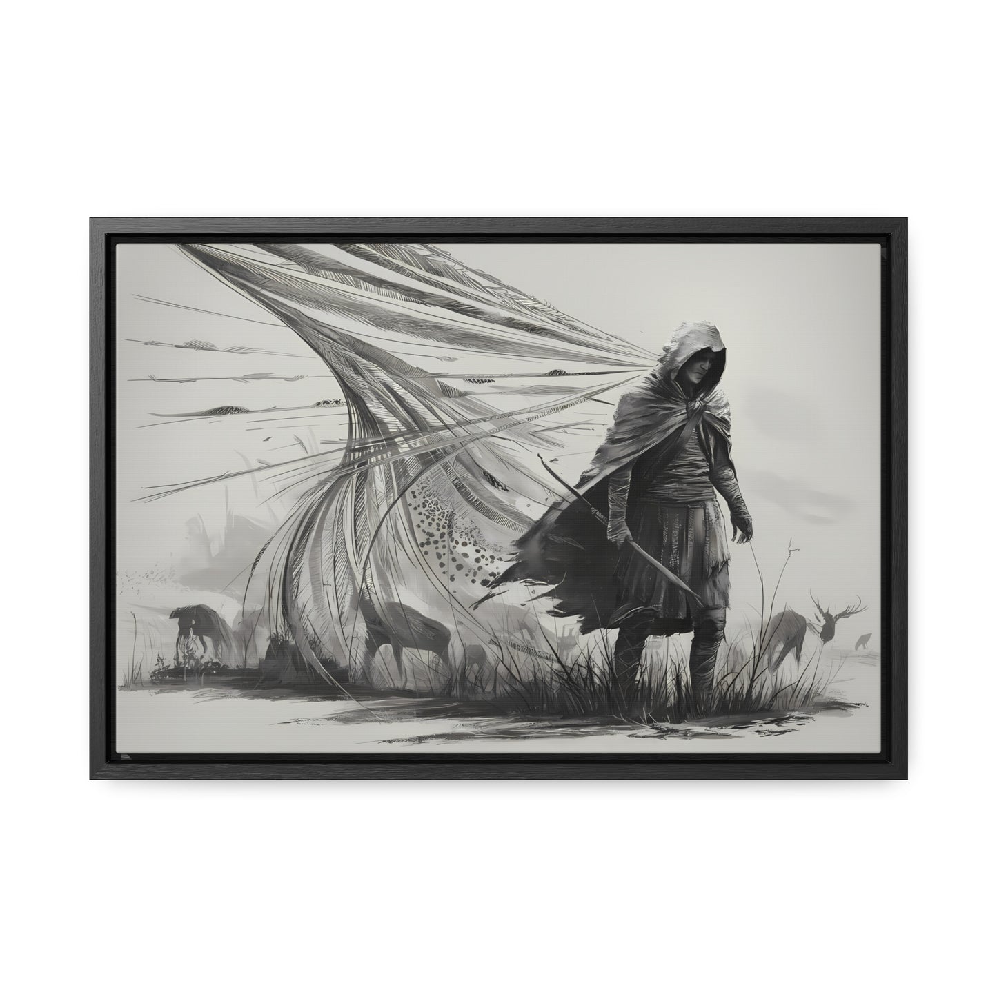 Whispers of the Windwalker - Gallery Canvas Wraps, Horizontal Frame