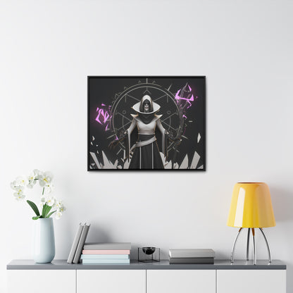 Veil of the Arcane Wraith - Gallery Canvas Wraps, Horizontal Frame