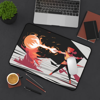 Geometric Pyromancer- Desk Mat