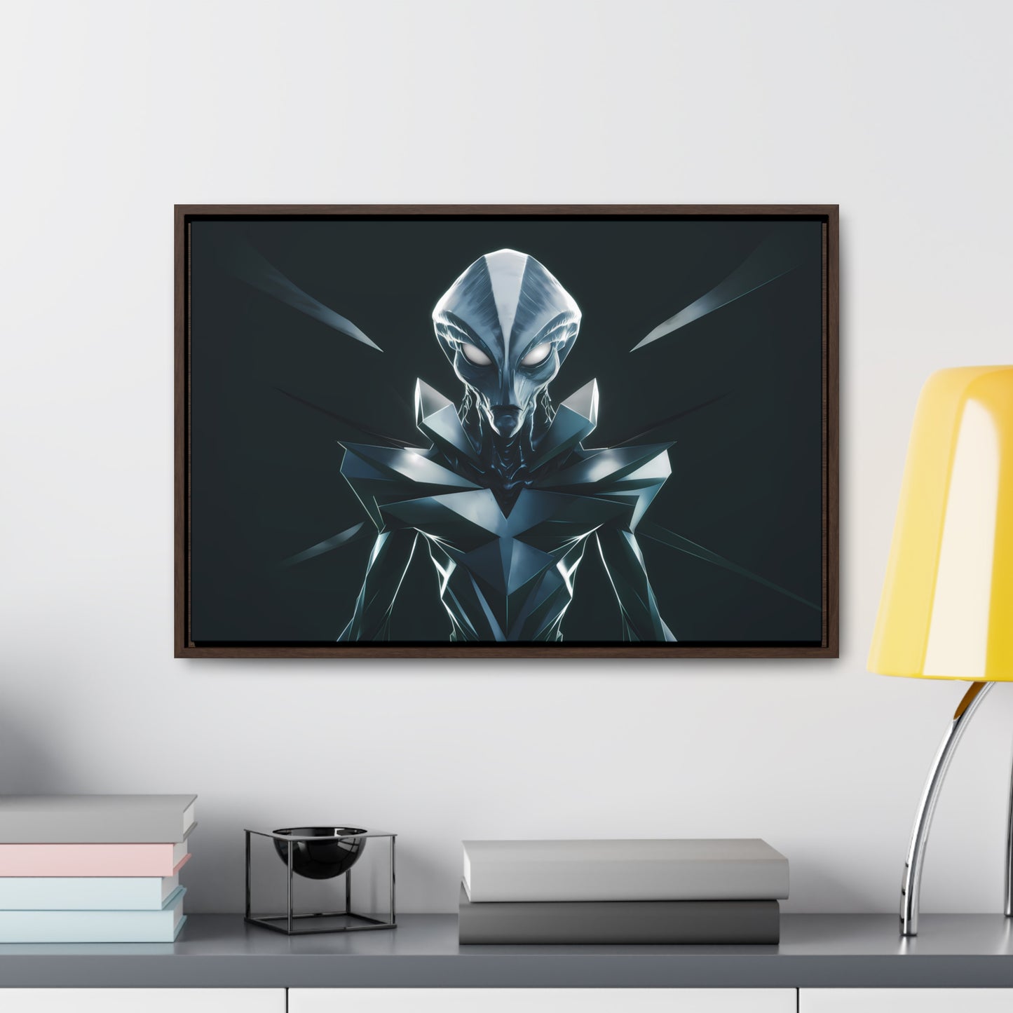 Ethereal Sentinel - Gallery Canvas Wraps, Horizontal Frame