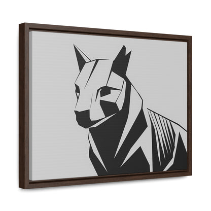 Geometric Guardian - Gallery Canvas Wraps, Horizontal Frame