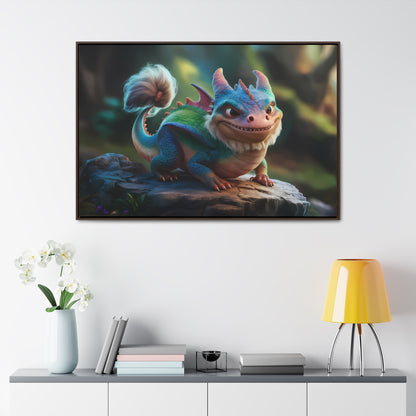 Guardian of the Enchanted Grove - Gallery Canvas Wraps, Horizontal Frame