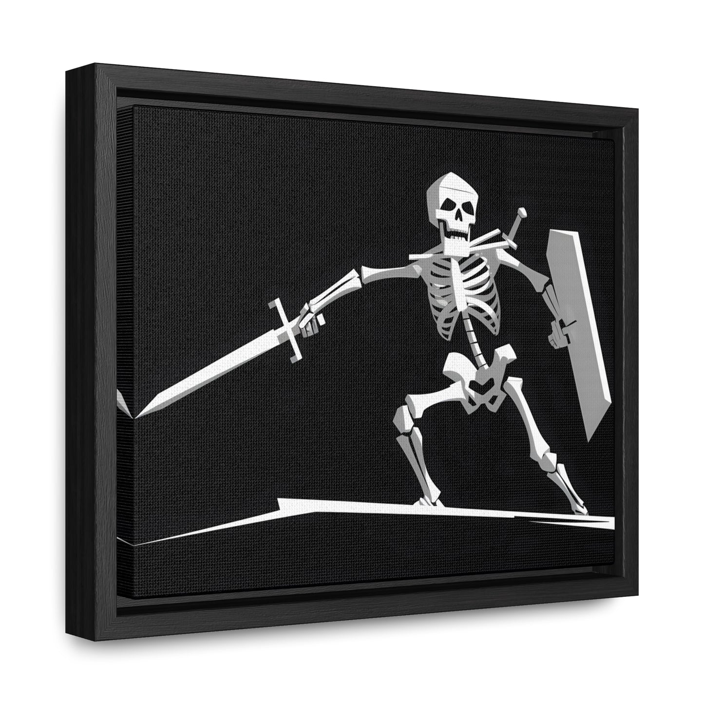 The Undead Sentinel - Gallery Canvas Wraps, Horizontal Frame