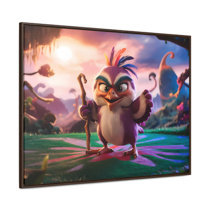 Guardian of the Enchanted Forest - Gallery Canvas Wraps, Horizontal Frame