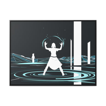 Resonance of the Void - Gallery Canvas Wraps, Horizontal Frame