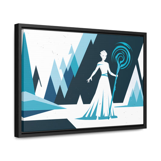 Winter's Embrace - Gallery Canvas Wraps, Horizontal Frame