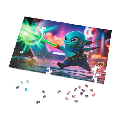 Galactic Defender: The Final Strike - Jigsaw Puzzle (30, 110, 252, 500,1000-Piece)