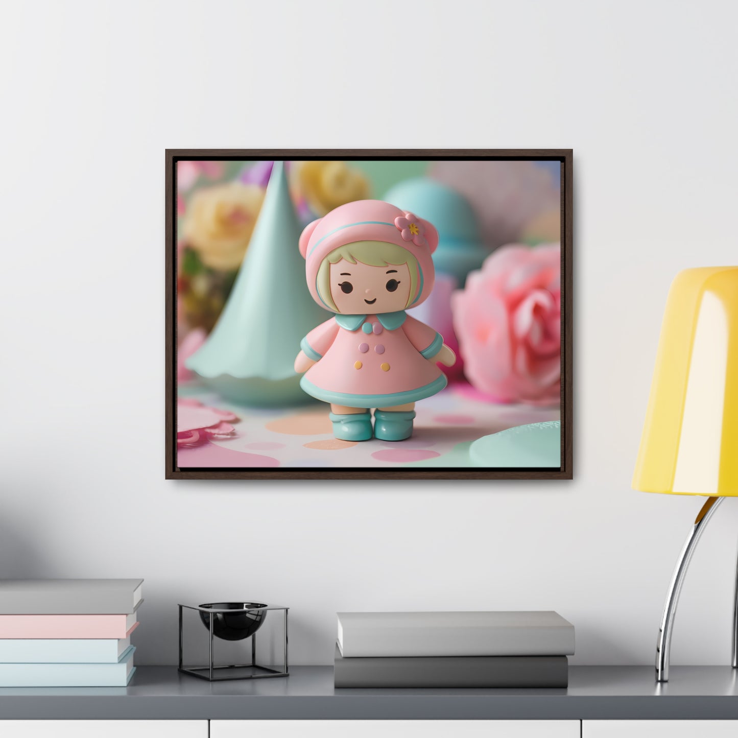 Sweet Pastel Dreamland - Gallery Canvas Wraps, Horizontal Frame