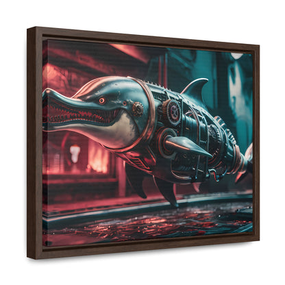 Mechanical Apex Predator - Gallery Canvas Wraps, Horizontal Frame