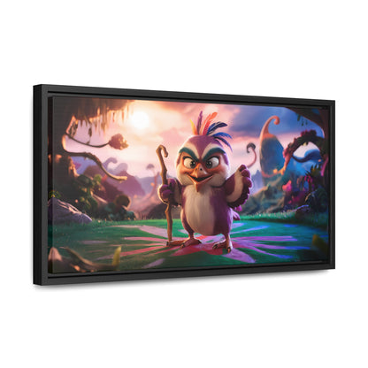 Guardian of the Enchanted Forest - Gallery Canvas Wraps, Horizontal Frame