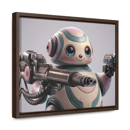 "Adorable Defender" - Gallery Canvas Wraps, Horizontal Frame