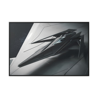 Starlance Stealth Interceptor - Gallery Canvas Wraps, Horizontal Frame