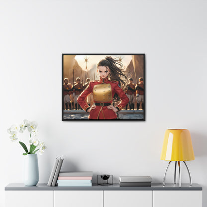 Commander of the Crimson Legion - Gallery Canvas Wraps, Horizontal Frame