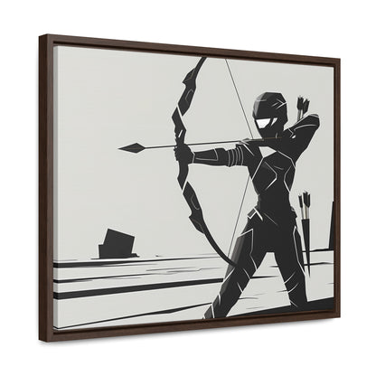 Silent Hunter - Gallery Canvas Wraps, Horizontal Frame