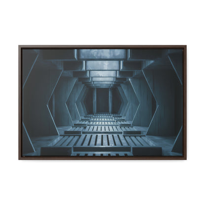 Echoes of the Forgotten Passage - Gallery Canvas Wraps, Horizontal Frame